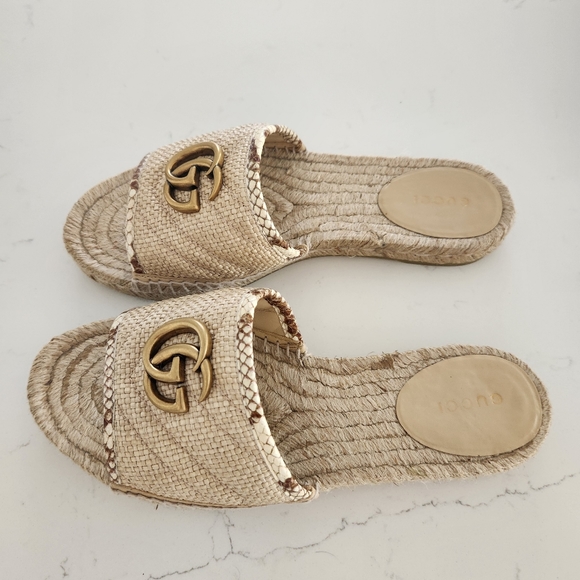 GUCCI GG espadrille sandals - Picture 6 of 10